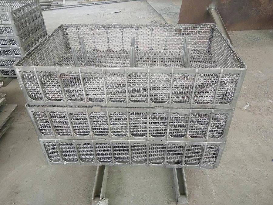 熱處理工業(yè)電爐熱處理耐高溫方筐