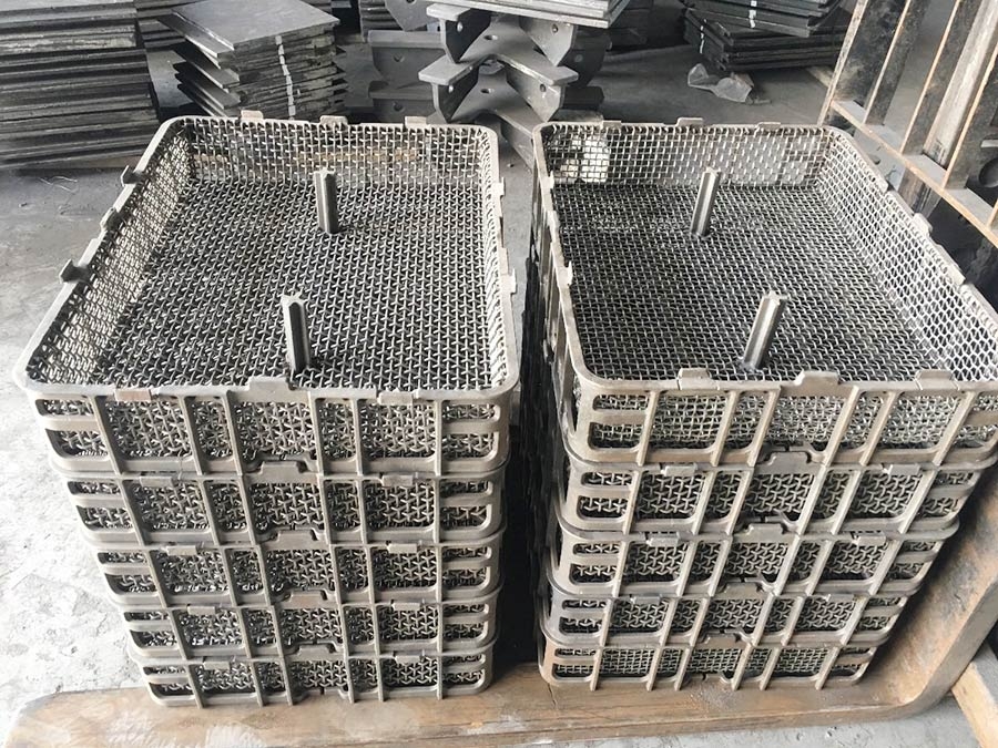 熱處理工業(yè)電爐熱處理耐高溫方筐